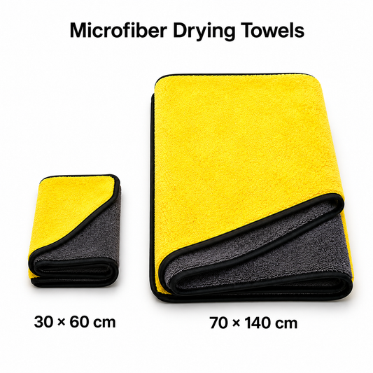 XL Mikrofaser-Trockentuch 70 × 140 cm – Premium Autopflege & Reinigungstuch